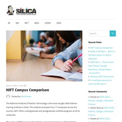 NIFT Campus Comparison - SILICA Institute