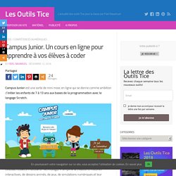 Campus Junior. Un cours en ligne pour apprendre à vos élèves à coder