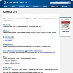 Campus Life at Bellevue College