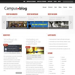 Campusblog - De website van de RTV redactie van de School voor Journalistiek