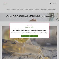 Can CBD Oil Help With Migraines?
