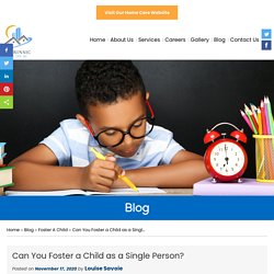 Can You Foster a Child as a Single Person?