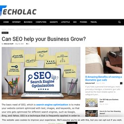 Can SEO help your Business Grow?