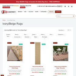 Buy Ivory/Beige Rugs in Canada at Discounted Prices