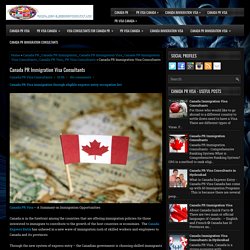 Canada PR Immigration Visa Consultants ~ Canada PR Visa Consultants Permanent Residence Visa