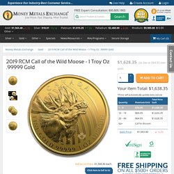 Buy 2019 1 Oz Gold Canada Moose (New RCM Coins)