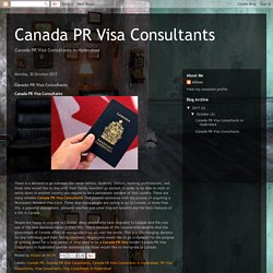 Canada PR Visa Consultants: Canada PR Visa Consultants