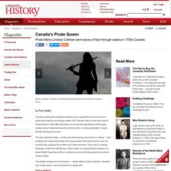 Canada's History - Canada's Pirate Queen