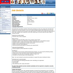 Canada Post - Careers - Job Details