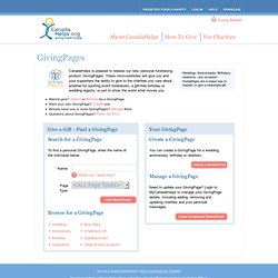 GivingPages