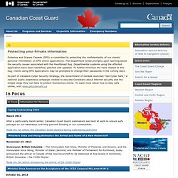 Canadian Coast Guard - Home Page - Canadian Coast Guard