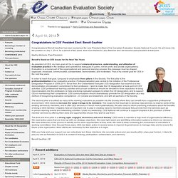 Société canadienne d'évaluation