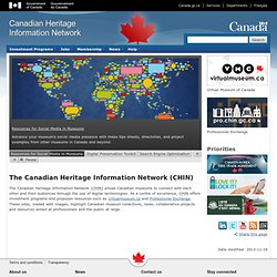 The Canadian Heritage Information Network