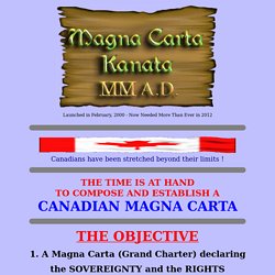 Canadian Magna Carta