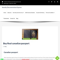 Buy real canadian passport online.