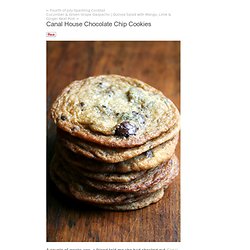 Canal House Thin & Chewy Chocolate Chip Cookies