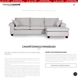 Canapé d'angle Mandelieu - France Canapé