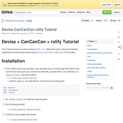 Devise CanCanCan rolify Tutorial · RolifyCommunity/rolify Wiki