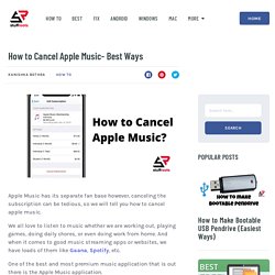 How to Cancel Apple Music- Best Ways - StuffRoots