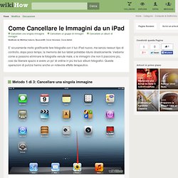 Come Cancellare le Immagini da un iPad - wikiHow - wikiHow