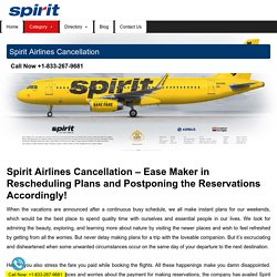 Spirit Airlines Cancellation