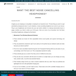 Best Noise Cancelling Headphones And Earphones