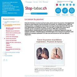 Cancer du poumon - Stop-tabac.ch