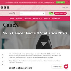 Skin Cancer Facts & Statistics 2020