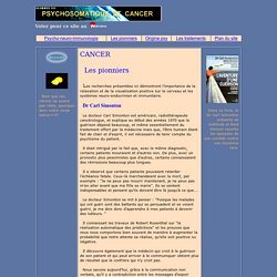 Cancer, visualisation et Dr Carl Simonton