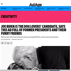Joe Biden is the dog lovers' candidate, says this ad full of former presidents and their furry friends