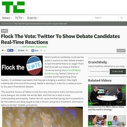 Twitter: Debate Real-Time Reactions