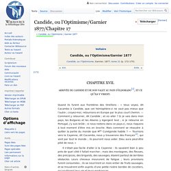 Candide, ou l’Optimisme/Garnier 1877/Chapitre 17