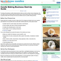 Candle Making as a Business