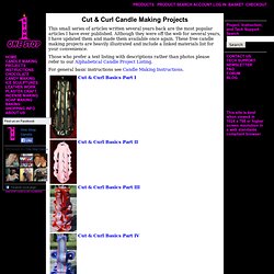 Free Cut & Curl Candle Making Projects Directory