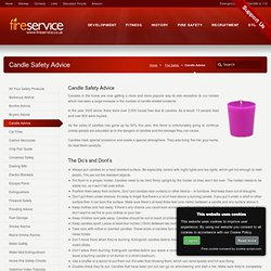 Candle Advice « UK Fire Service Resources