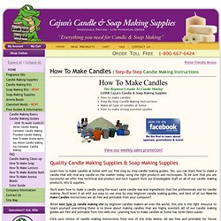 Candle Making Instructions