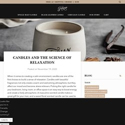 Candles and the Science of Relaxation – Fyrian