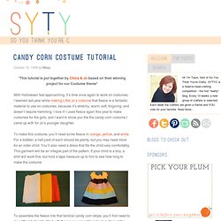 Candy Corn Costume Tutorial