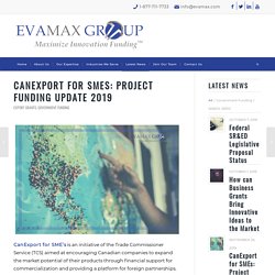 CanExport for SMEs 2019