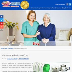 Cannabis in Palliative Care