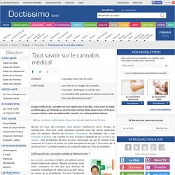 Tout savoir sur le cannabis médical