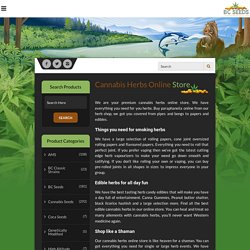 Premium Quality Cannabis Herbs