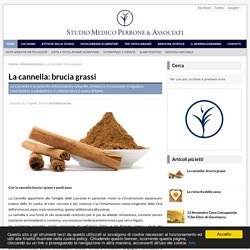 La cannella: brucia grassi - Studio Medico Perrone & Associati