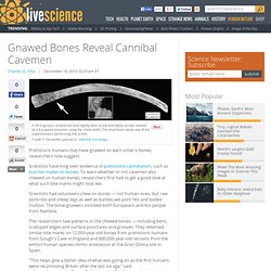 Gnawed Bones Reveal Cannibal Cavemen