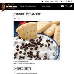 Cannoli Cream Dip