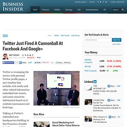 Twitter Just Fired A Cannonball At Facebook And Google+