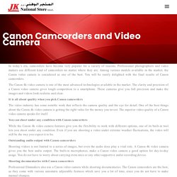 Canon Camera Dealers