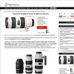 Canon EF 70-200mm f/2.8 L IS USM Lens Review