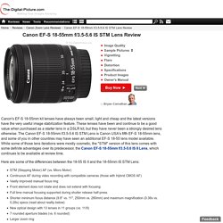Canon EF-S 18-55mm f/3.5-5.6 IS STM Lens Review