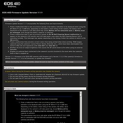 EOS 40D Firmware Download-E